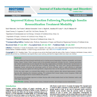 Improved Kidney Function Following Physiologic Insulin Resensitization Treatment Modality