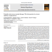 Pulsatile intravenous insulin therapy: The best practice to reverse diabetes complications?