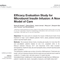 Efficacy Evaluation Study for Microburst Insulin Infusion: A Novel Model of Care